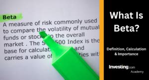 what are beta|Understanding Beta: Definition, Calculation, Uses .